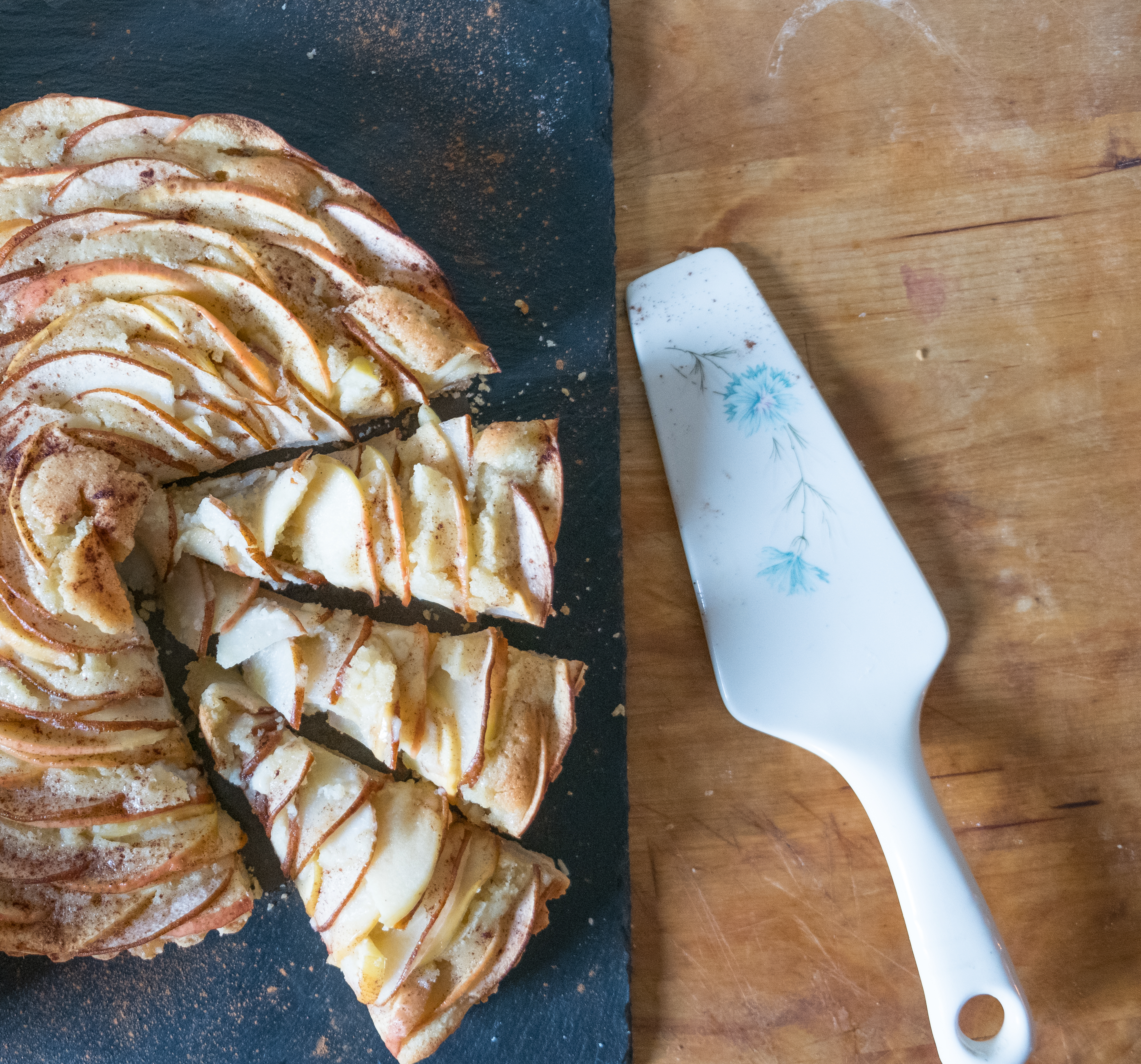 Apple And Pear Frangipane Tart - Domestic B(i)atch